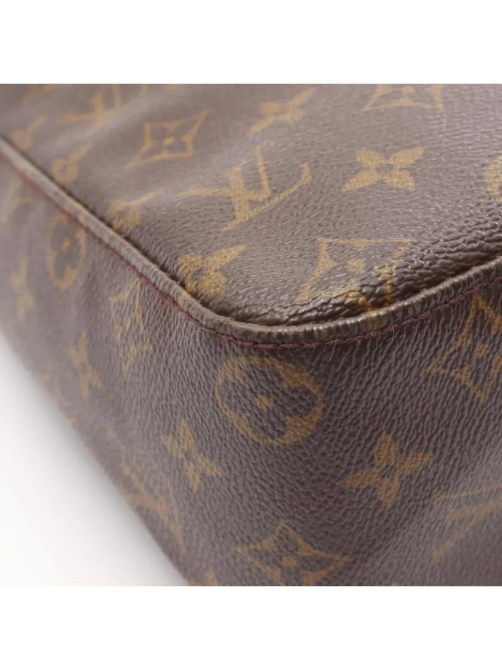 Louis Vuitton Shoulder Bag Looping GM Canvas Leather